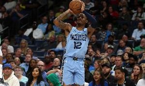 开云体育官网app-状态不佳！莫兰特上半场7中1仅得3分2板3助 还有3失误