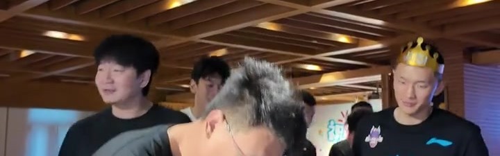 陈林坚32岁生日首秀，山东男篮全队送上祝福